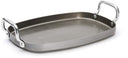 Plaque de cuisson De Buyer en acier minéral B gris 38 x 26 cm