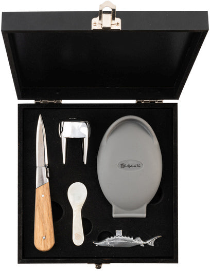 Ensemble d'ustensiles Laguiole Style de Vie - Coffret - Luxury Line - 4 pièces