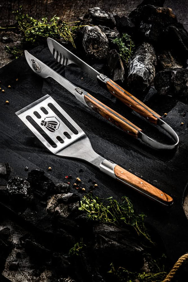Set de barbecue Laguiole Style De Vie - Kit barbecue - Luxury Line - 2 pièces