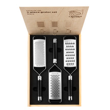 Ensemble de râpes Laguiole Style de Vie - Râpes de cuisine - Ligne - 3 pièces