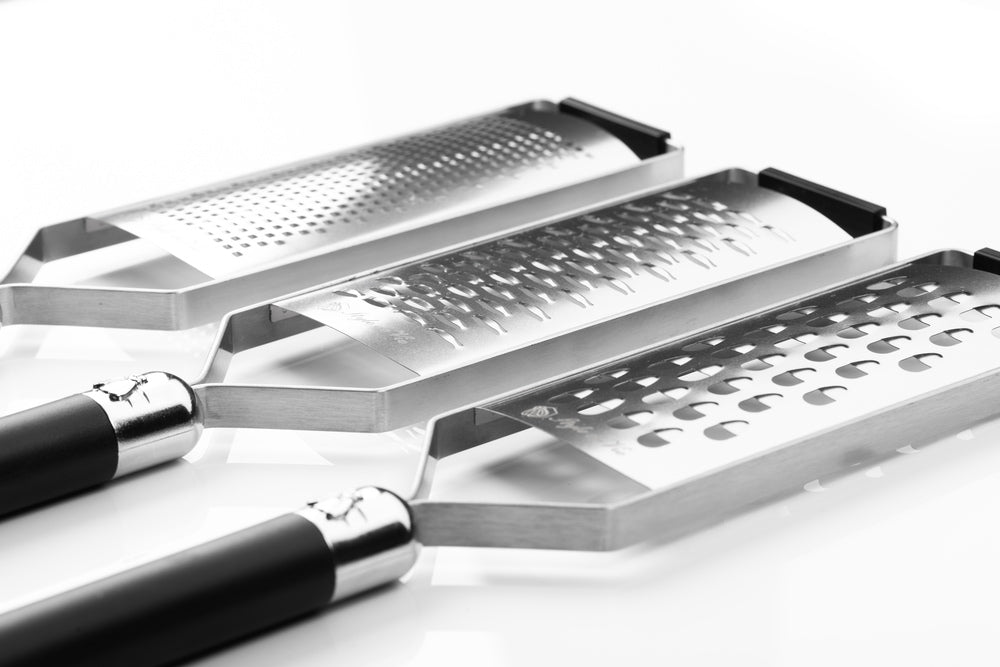 Ensemble de râpes Laguiole Style de Vie - Râpes de cuisine - Ligne - 3 pièces