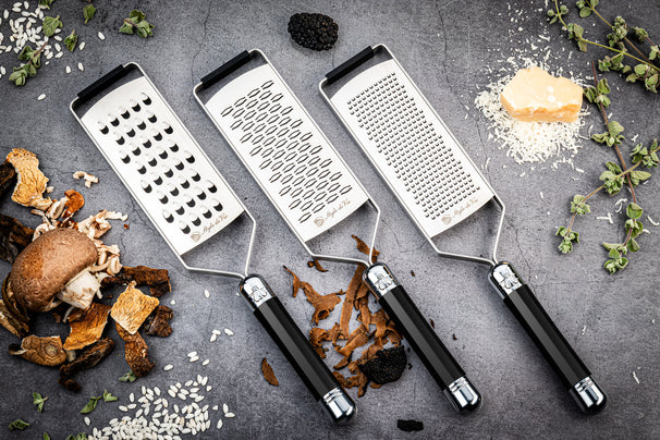 Ensemble de râpes Laguiole Style de Vie - Râpes de cuisine - Ligne - 3 pièces