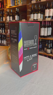 Verre à champagne Riedel Fatto A Mano Performance - Pied noir - 375 ml