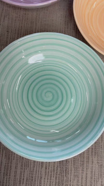 Set d'assiettes Cookinglife - Assiettes a pates - SpringVibes - ø21cm - 6 pieces