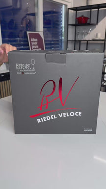Set de verres a vin Riedel - Verres a champagne - Veloce - 327 ml - 2 pieces