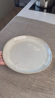 Service de table Costa Nova Casafina Eivissa Sand Beige 18 pièces / 6 personnes - 6 assiettes à dîner, 6 assiettes à petit-déjeuner & 6 bols