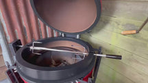 Keij Kamado Rotisserie Large Inox 55cm - Pour Kamado de 21 pouces