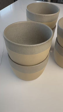 Costa Nova Tasses Arenito Sage Green 360 ml - 6 pièces