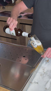 Verres à bière Krombacher sur pied 300 ml - 6 pièces