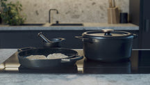 Ensemble de tajine Alva - en fonte émaillée - Nori - ø 28 cm - 2 pièces