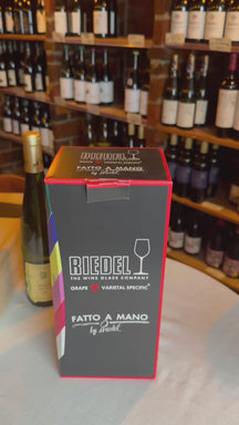 Verre à vin blanc Riedel Fatto A Mano Black Tie - Riesling - 400 ml