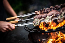 Brochette de barbecue Forged - Forme en V - Churrasco - 60 cm