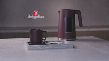 Bouilloire Électrique Numérique BerlingerHaus Mat Bordeaux - Réglage de température - 1,7 litre - 2200W