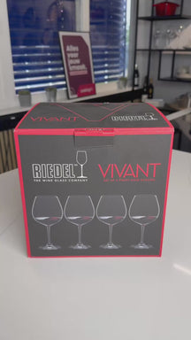 Verres à vin rouge Riedel Vivant - Pinot Noir - 700 ml - 4 pièces