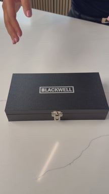 Ensemble de fourchettes a steak Blackwell - Laguiole - 22 cm - 6 pieces