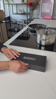 Set de couteaux à steak Blackwell - en inox - Laguiole - 23 cm - 6 pièces