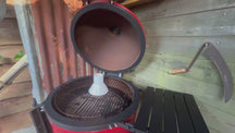 Support pour poulet Grill Fanatics - Poulet à la canette - en céramique - 125 mm