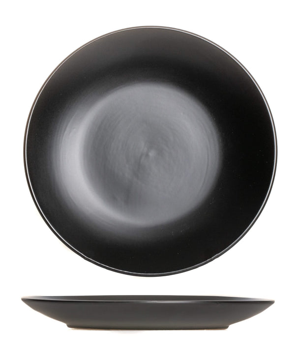 Set d'assiettes Studio Tavola - Assiette dessert - Black Tie - 19 cm - 6 pièces