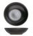 Set d'assiettes Studio Tavola - Assiettes creuses - Black Tie - 21 cm - 6 pièces
