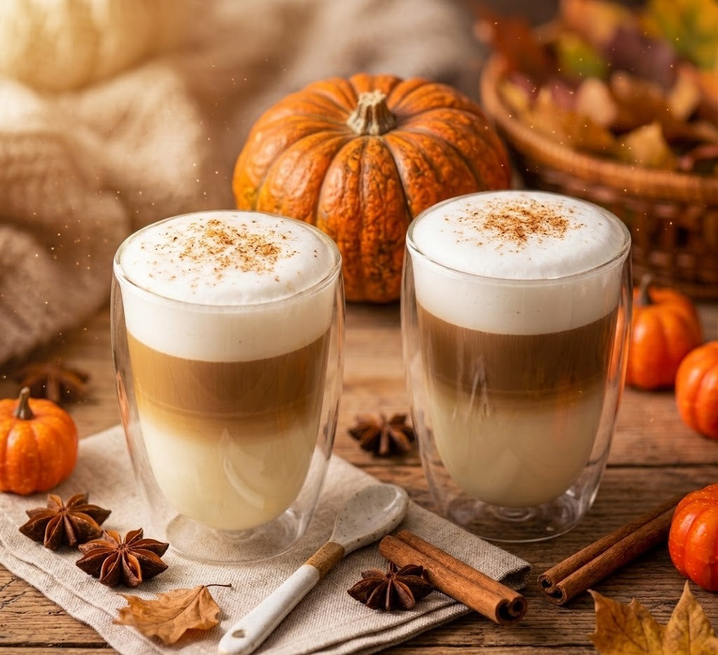 Bonheur d'automne dans un verre, préparé dans votre propre cuisine.