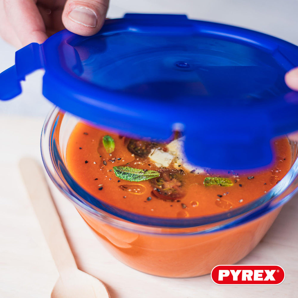 Set de Plats à four en verre avec couvercle Pyrex Cook & Go 7 pièces