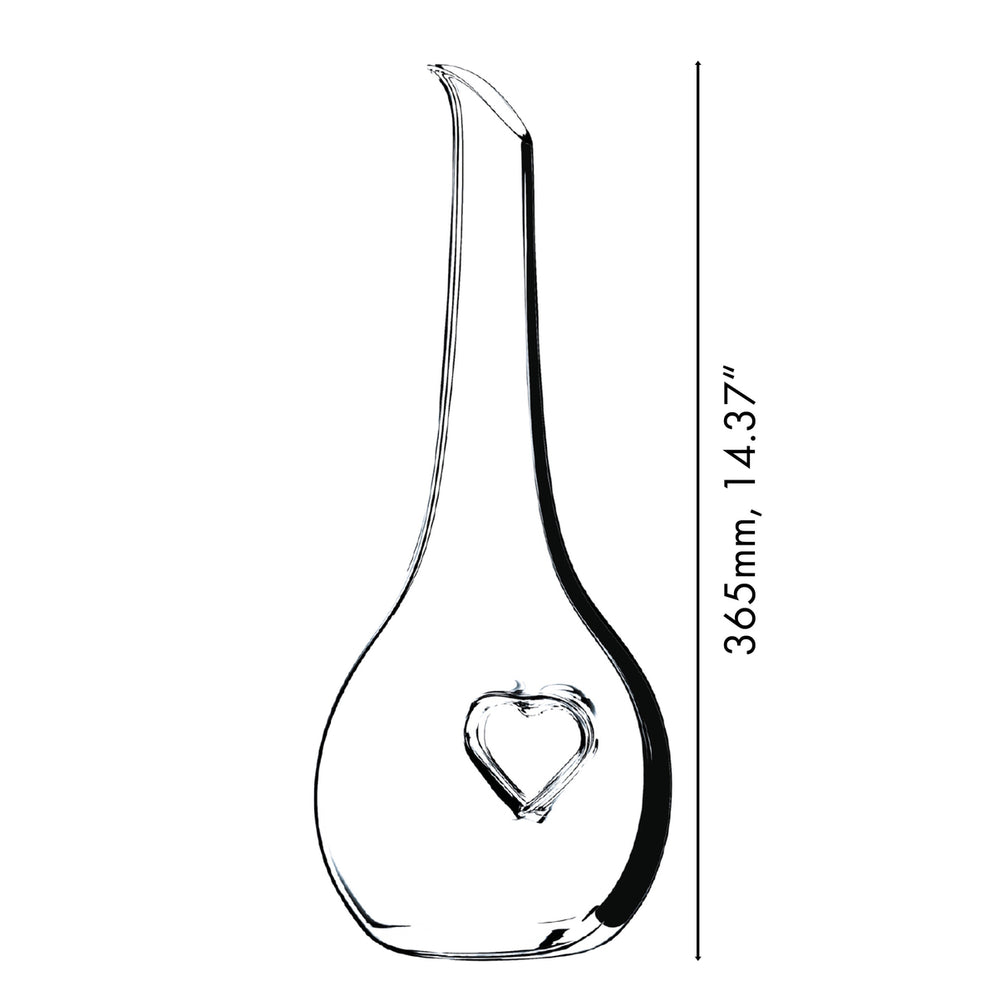 Carafe à décanter Riedel Black Tie Bliss - Fait main - 750 ml
