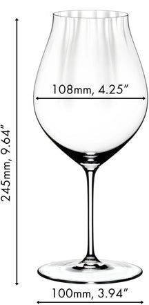 Set de verres à vin Riedel - Verres à vin rouge - Performance - 830ml - 4 pièces