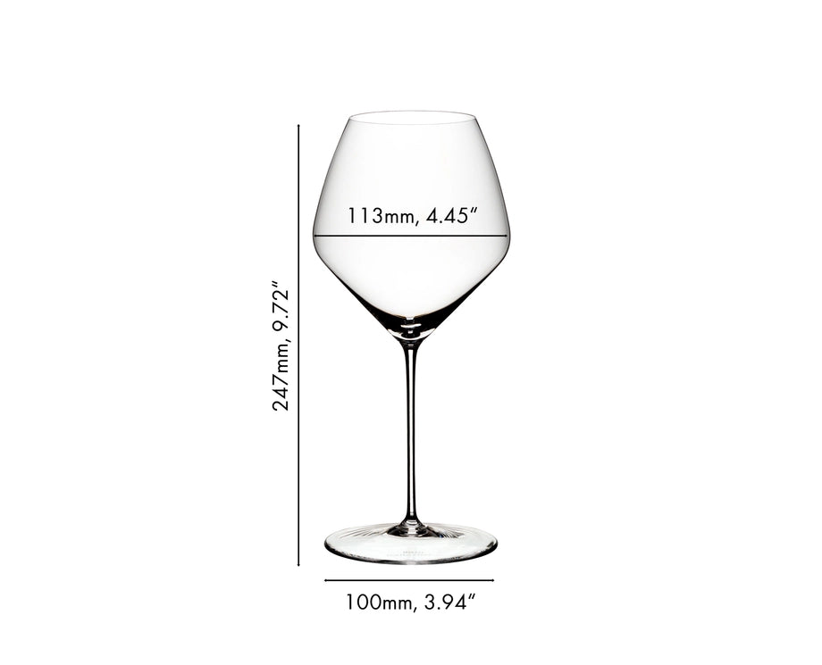 Ensemble de verres à vin Riedel - Verres à vin rouge - Veloce - 760ml - 4 pièces