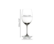 Set de verres à vin Riedel - Verres à vin rouge - Veritas - 630 ml - 4 pièces