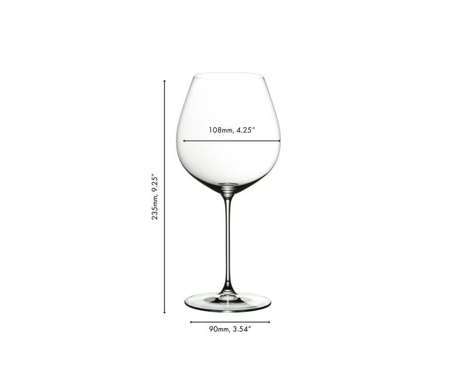 Set de verres a vin Riedel - Verres a vin rouge - Veritas - 710 ml - 4 pièces