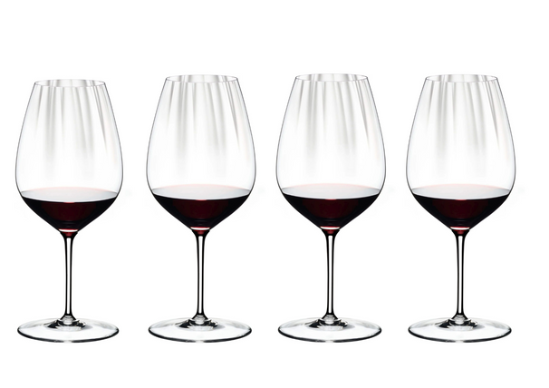Set de verres à vin Riedel - Verres à vin rouge - Performance - 830ml - 4 pièces