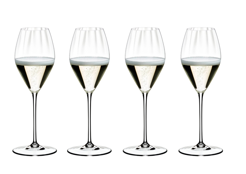 Set de verres à vin Riedel - Verres à champagne - Performance - 380ml - 4 pièces