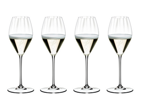 Set de verres à vin Riedel - Verres à champagne - Performance - 380ml - 4 pièces