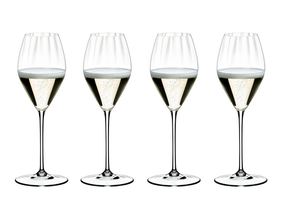 Set de verres à vin Riedel - Verres à champagne - Performance - 380ml - 4 pièces