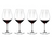 Set de verres à vin Riedel - Verres à vin rouge - Performance - 830ml - 4 pièces