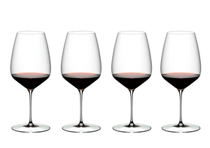 Ensemble de verres à vin Riedel - Verres à vin rouge - Veloce - 830ml - 4 pièces