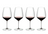 Ensemble de verres à vin Riedel - Verres à vin rouge - Veloce - 830ml - 4 pièces
