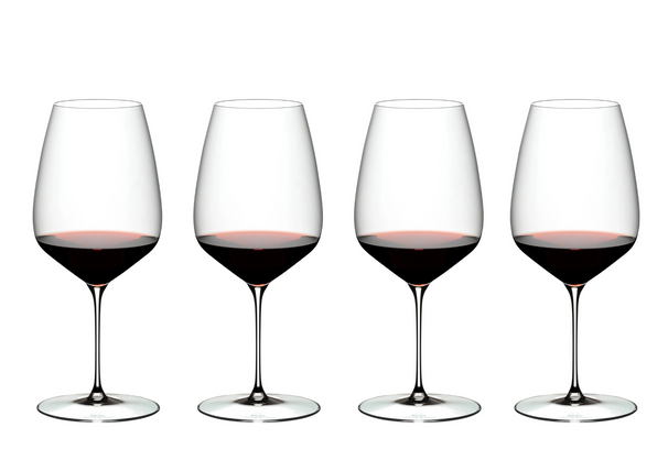 Ensemble de verres à vin Riedel - Verres à vin rouge - Veloce - 830ml - 4 pièces