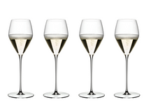 Set de verres à vin Riedel - Verres à champagne - Veloce - 570ml - 4 pièces