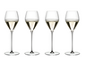 Set de verres à vin Riedel - Verres à champagne - Veloce - 570ml - 4 pièces