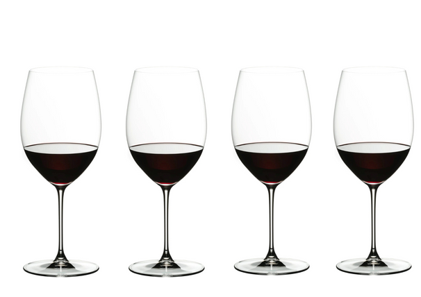 Set de verres à vin Riedel - Verres à vin rouge - Veritas - 630 ml - 4 pièces