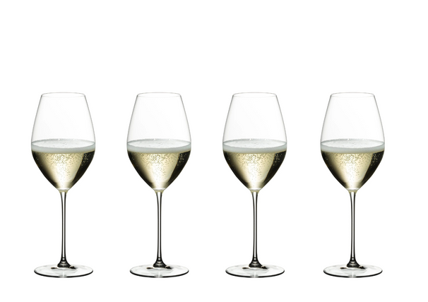 Set de verres à vin Riedel - Verres à champagne - Veritas - 450ml - 4 pièces