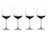 Set de verres a vin Riedel - Verres a vin rouge - Veritas - 710 ml - 4 pièces