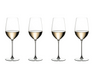 Set de verres à vin Riedel - Verres à vin blanc - Veritas - 400 ml - 4 pièces