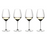 Ensemble de verres à vin Riedel - Verres à vin blanc - Veloce - 570 ml - 4 pièces