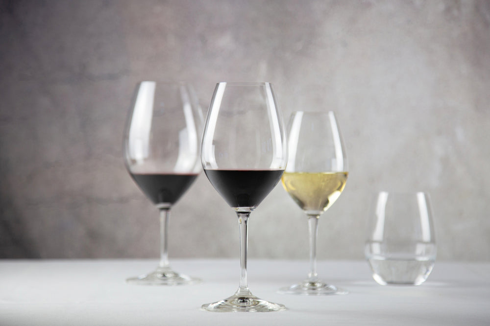 Ensemble de verres a vin Riedel - en cristal - Wine Friendly - 995 ml - 4 pièces