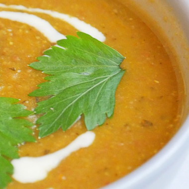 Pleine de légumes et de bons nutriments !