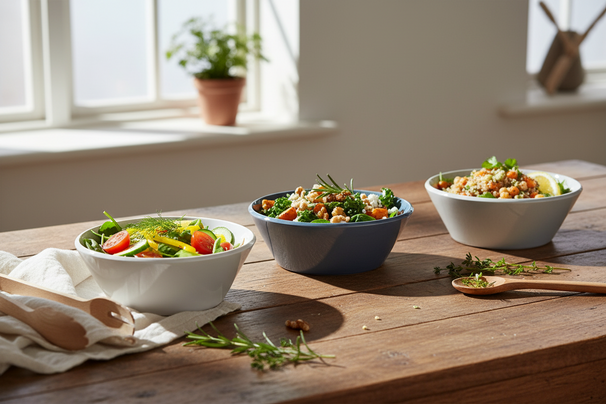 Ensemble de saladiers Cookinglife - a salade - Siaki - Ø25 cm - 3 pièces