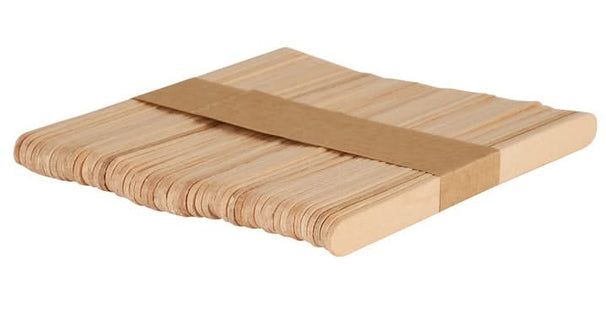 Ensemble de bâtonnets de glace Sareva - en bois - 100 mm - 50 pièces