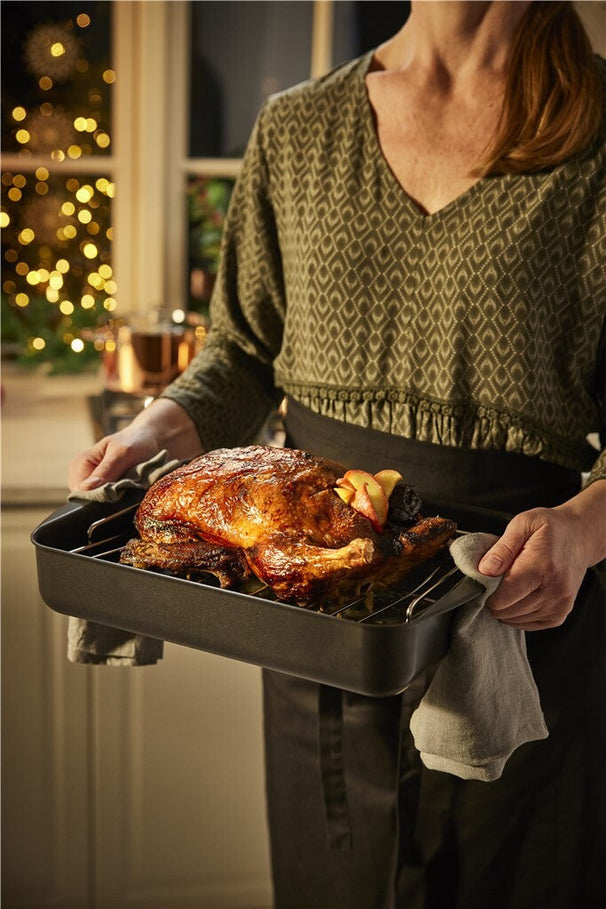 SCANPAN Plat à rôtir Classic 39 x 27 cm / 5 Litres - Édition Jubilé - revêtement antiadhésif standard